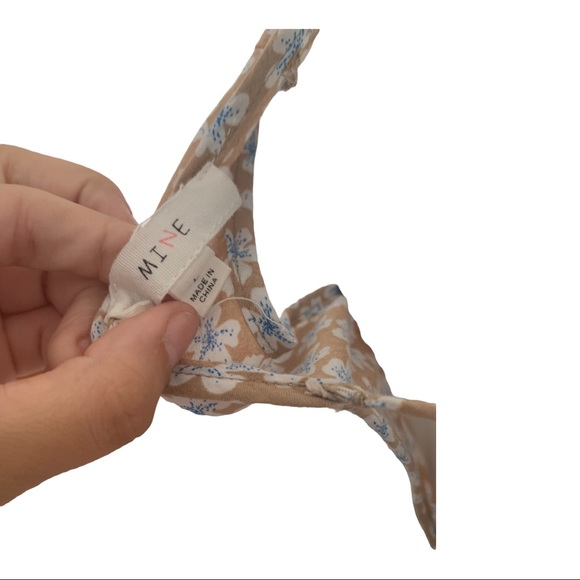 Tan Floral Pool Coverup - Picture 4 of 4